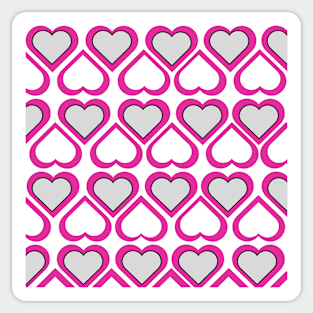 Love Patterns Sticker